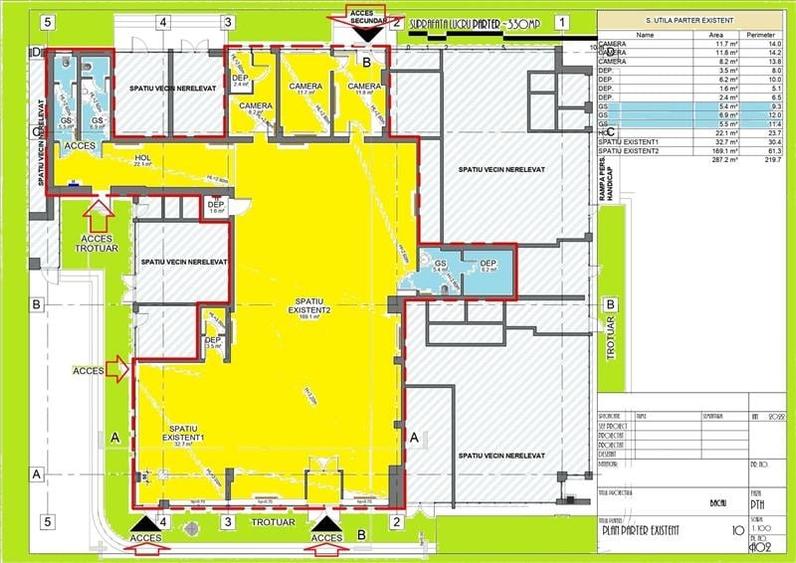 Spatiu 290 mp Comision O%  Ucentral - 2