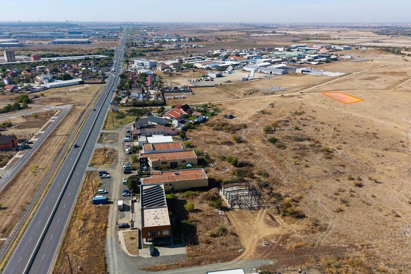 Teren Construcții intravilan de 834 mp, în Giarmata