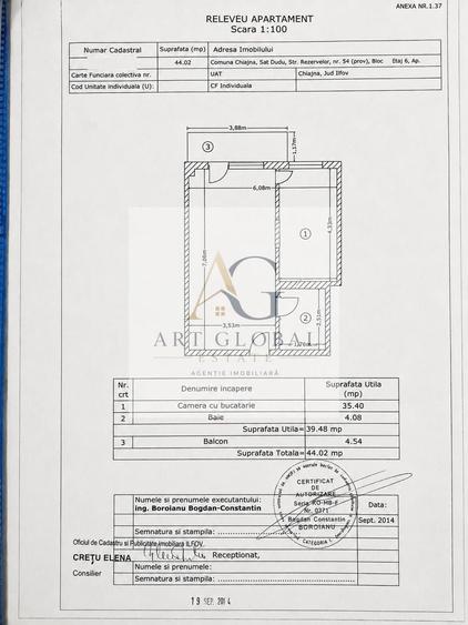 Apartament cu 2 camere semidecomandat, mobilat în Militari