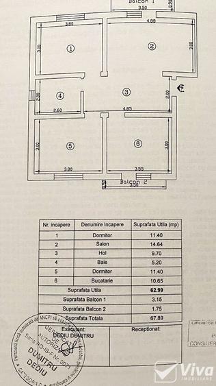 3CD-2 balcoane-2 locuri parcare-boxă-CarrefourExpress – Valea Lupului - 6