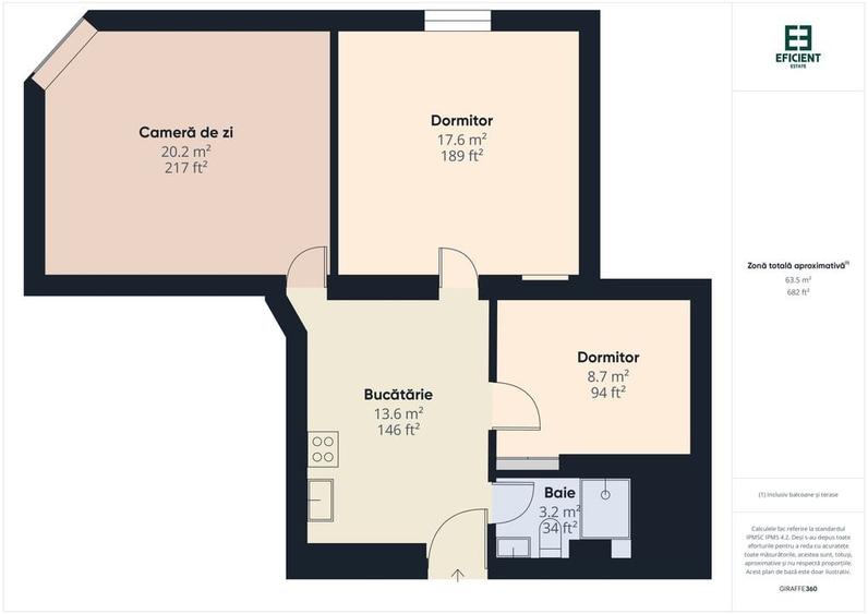 Apartament la casă cu 3 camere, Zonă Centrală - Timișoara - 14