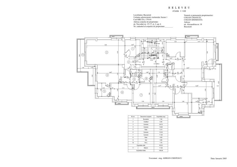 4 camere splendid 100 de pasi de  Parcul Herastrau si ambasada Chinei- INCHIRIAT - 12