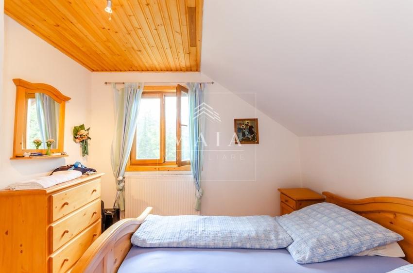 Casa 3 camere, 840 mp teren care include padure, Paltinis - 12