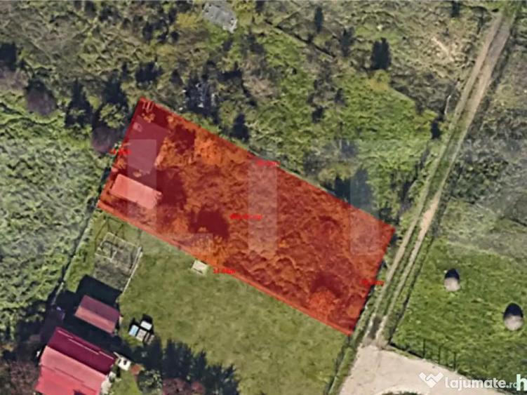 Investitie ! Teren intravilan,494 mp, front 14 m,cart Dambu - 8