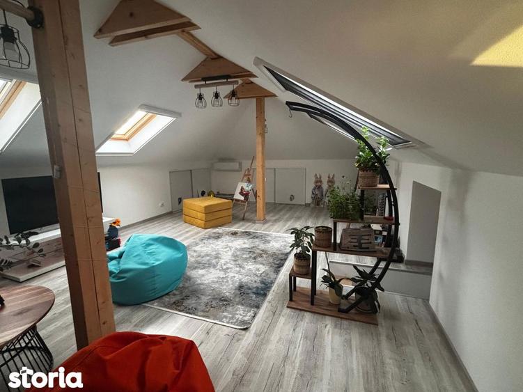Casa de vanzare cu mansarda, complet mobilata si utilata, 4 camere - 9