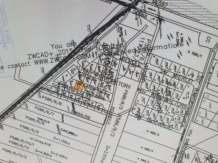 Teren Calea Urseni, str.Ciocarliei- comision 0 - 4