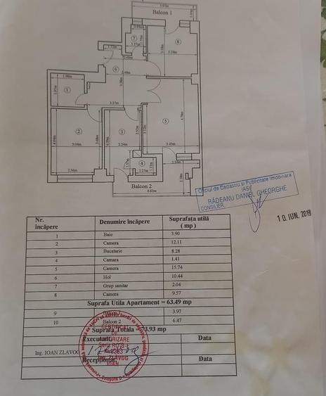 Apartament 3 camere A. Panu - 8