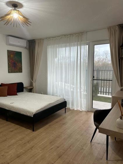 Garsoniera noua cu curte, complet mobilata - direct proprietar - Tunari Pipera Ilfov - 1