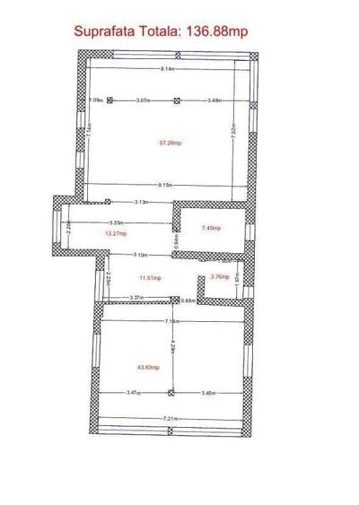 Casa de inchiriat ideala pentru locuinta sau activitate profesionala - 4