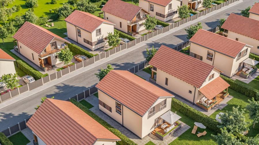 Case individuale în Sânpetru, cu teren 400 mp și toate utilitățile - 7