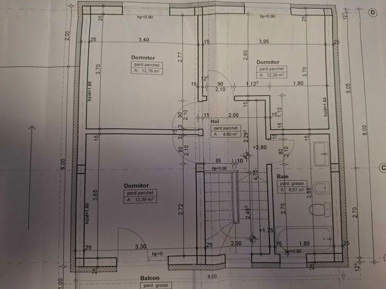 Casa noua P+M in Martinesti 4 camere, terasa acoperita, 444 mp teren - 3