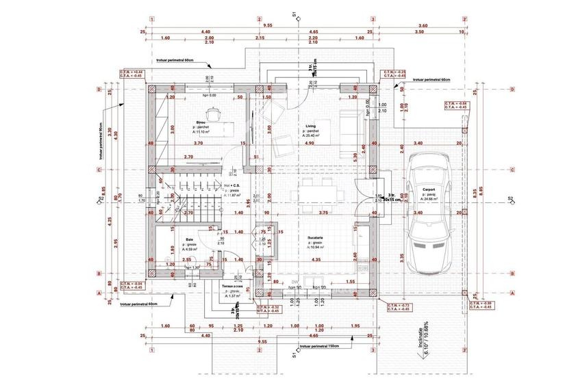 Casa individuala, 5 camere, 120mp utili, 504mp teren, zona Selimbar - 5