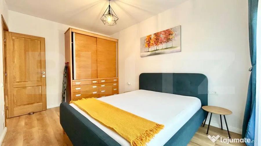 Apartament 2 camere modern, incalzire in pardoseala, loc - 5