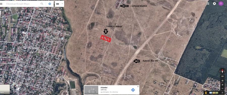 Teren 15000mp (75x200) Pipera - Cartier Madrid / Radio Far / Bellemonde - 2