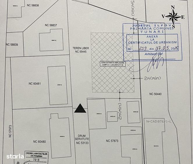 Teren Tunari 850mp str. V. Alecsandri - 2