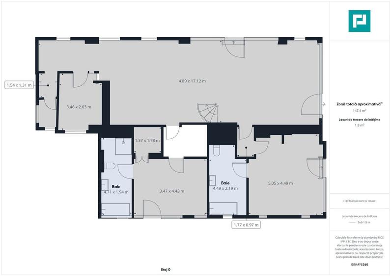 Penthouse Premium exclusivist pe 2 niveluri - 11