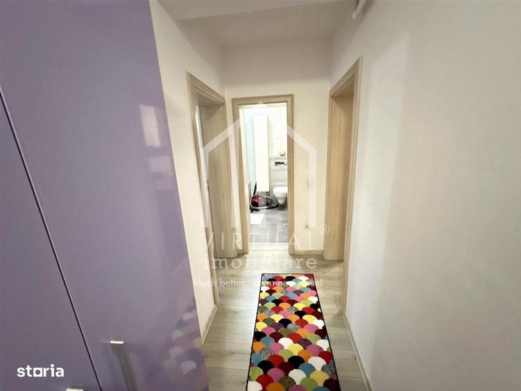 Apartament 2 camere, mobilat modern, etaj 1/4 - 3