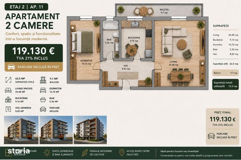 Proiect Amsterdam 6 - TVA inclus, Parcare subterana inclusa - 9