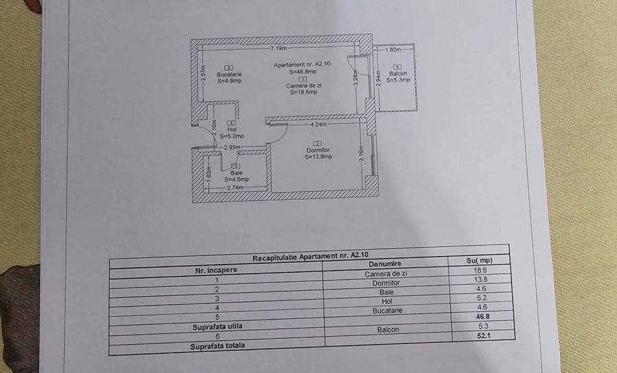 2 Camere Et.2/7 | Zona Pallady - Metrou Nicolae Teclu - 8