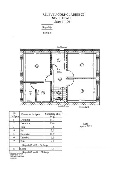 Duplex cu pereti separati langa padure si acces facil spre DN - 19