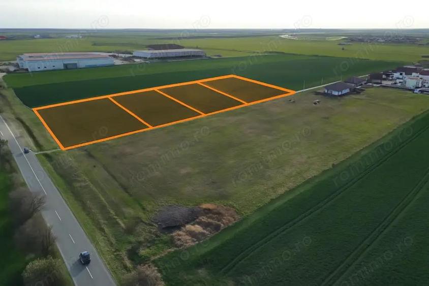 Sanandrei - Loturi Industrial: 2000-3000 mp - P.U.Z. - utilit.complete - 1