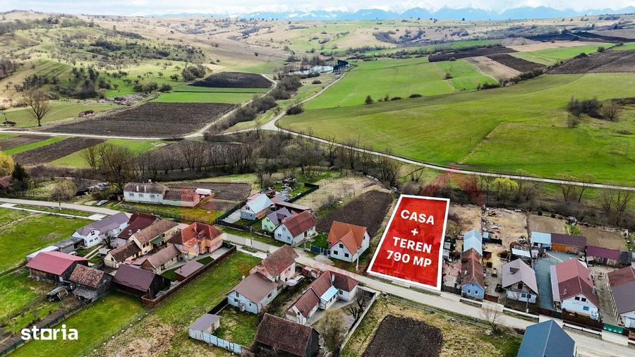 Ocazie: Casa cu Teren Generos de 790 mp in Marpod, jud. Sibiu |VIDEO - 1