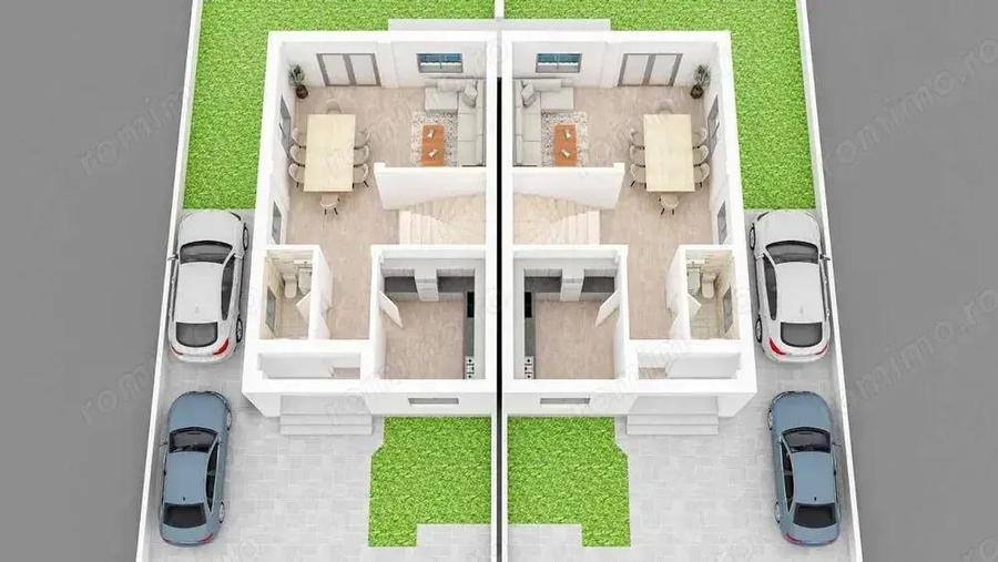 Oferta! Casa noua tip Duplex, 5 Camere, P+1E+M,in Otopeni - 1