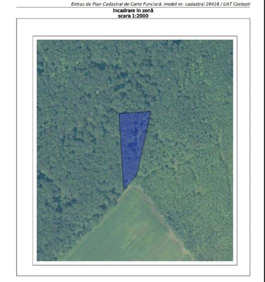 PF.. vand 5000mp padure la Spătaru (Costești Buzău)  - 2