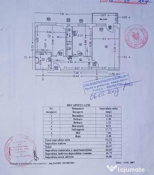 Apartament cu 2 camere etaj 1 Urziceni - 3