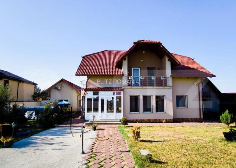 Casa P+E 176 mp utili plus casa stil cabana 113 mp, teren de Casa P+E 176 mp utili plus casa stil cabana 113 mp, teren de