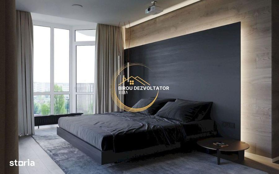 Penthouse Modern Terasa mare Vedere libera 12minute de metrou Teclu - 6