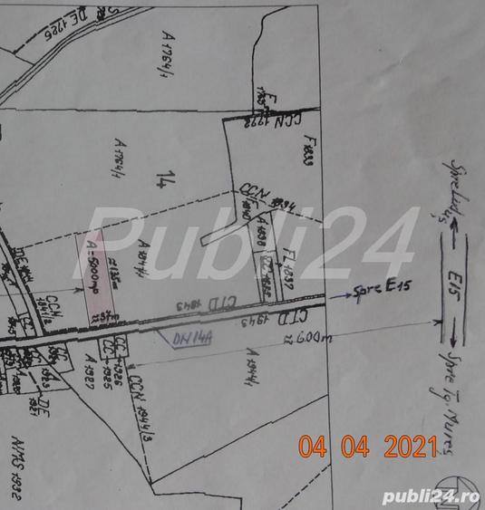 Vand teren intravilan constructii in Iernut,jud.Mures - 3