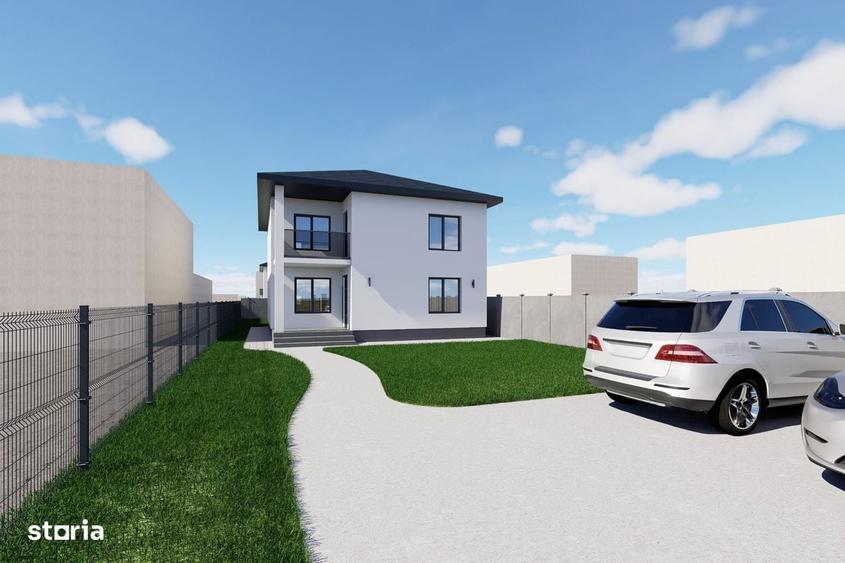 Casă cu 4 camere cu Teren 500 Mp în Ciorogârla