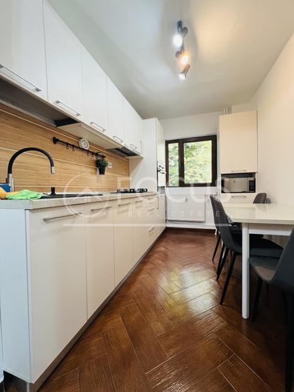 Apartament cu 2 camere decomandat, mobilat în Lacul Tei