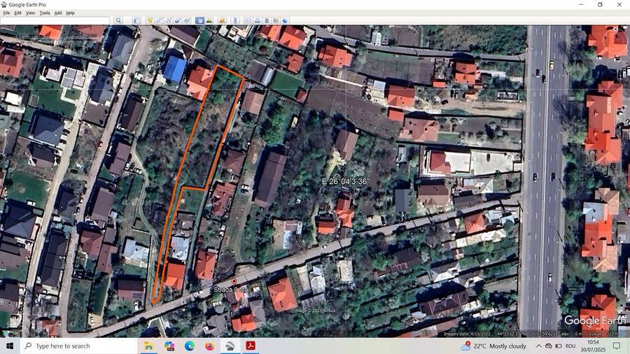 OMNIA-Proprietati alese! Teren mare, casa la rosu, excelent situat. - 7