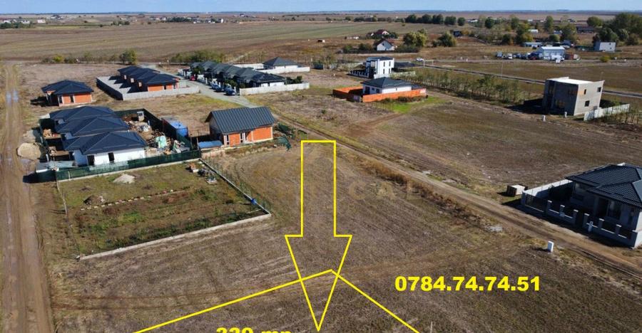 Teren intravilan cu UTILITATI - 339 mp - comuna Berceni - 3