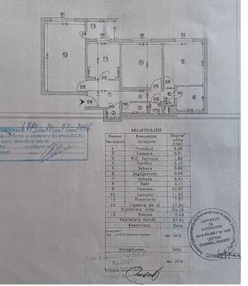 RAHOVA ISPIRESCU AP 3 CAM ,BLOC REABILITAT - 1