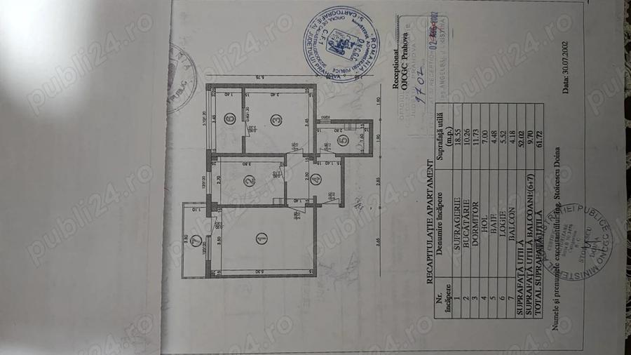 Apartament ultracentral Campina ,62 mp, 2 balcoane - 2