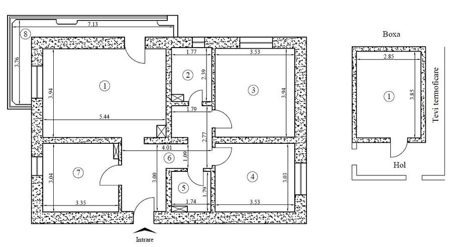 Apartament 3 camere in zona Arcu - Carrefour (fost Billa) - 6