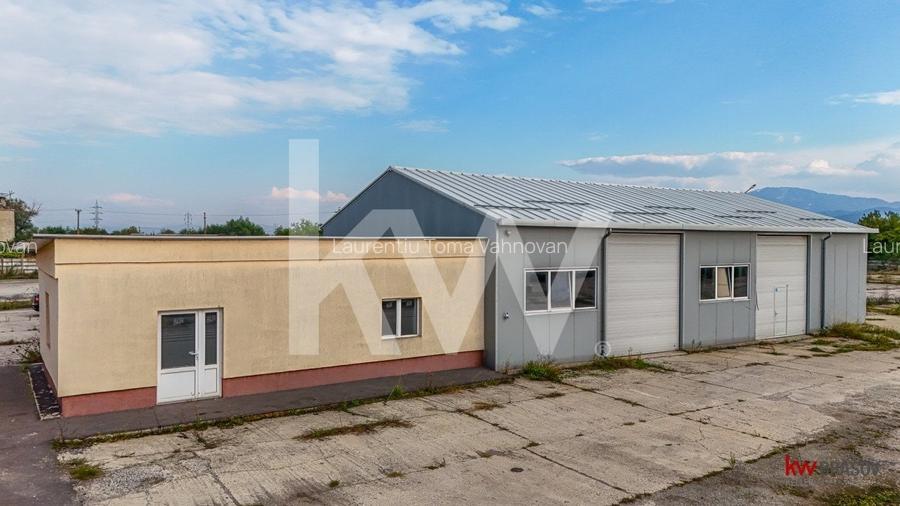 Hala industriala de inchiriat , 280 mp hala si anexe+60mp Birou, centura Codlea