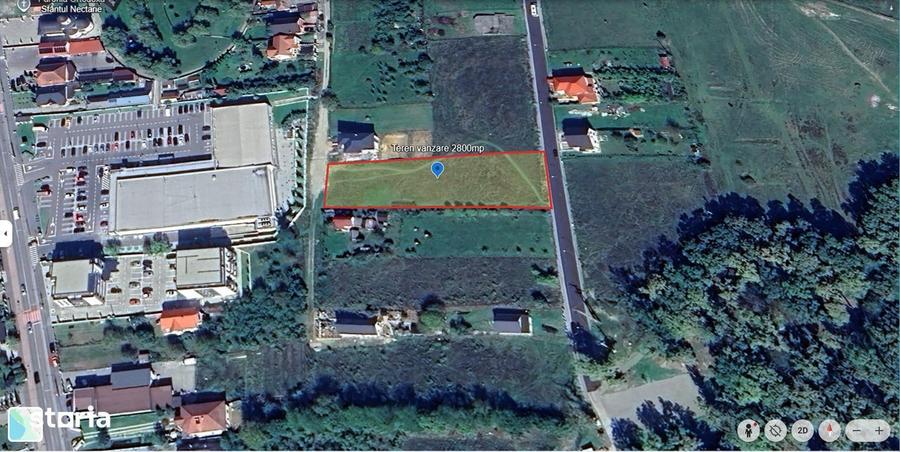 Teren intravilan 2800 mp ideal pentru casa, duplexuri sau bloc P+2E - 2