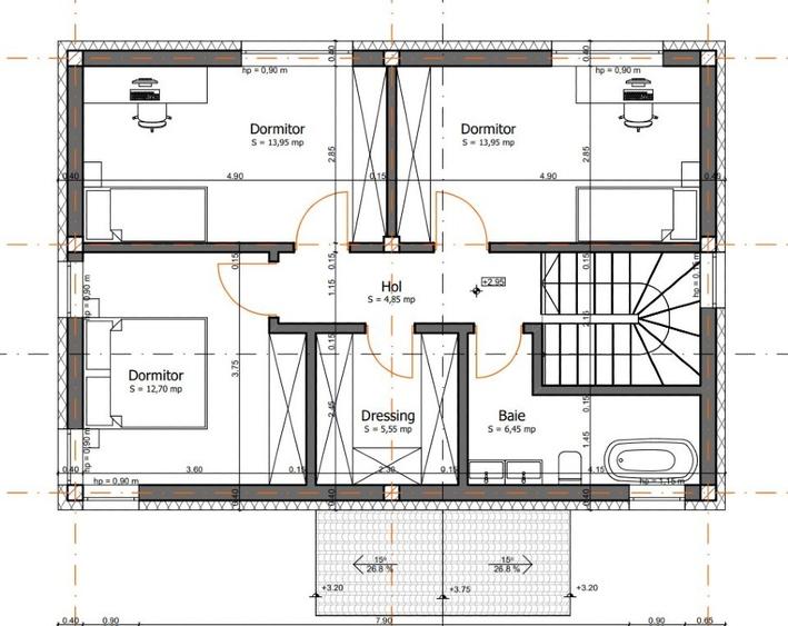 Vand casa individuala comision 0% - 15