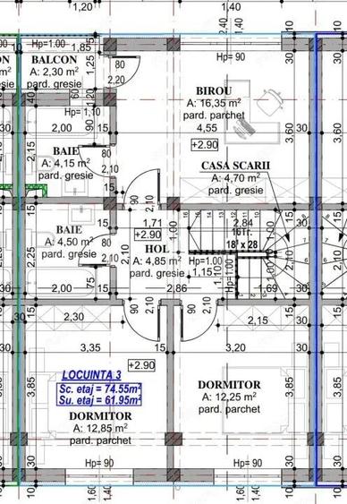 Case in constructie , P+E , zona Catargiu - Poligon - 1