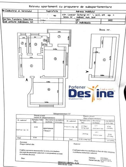 Ocazie Apartament 2 camere decomandat Copou Etaj 1 | Parcare | Ideal investitie - 1