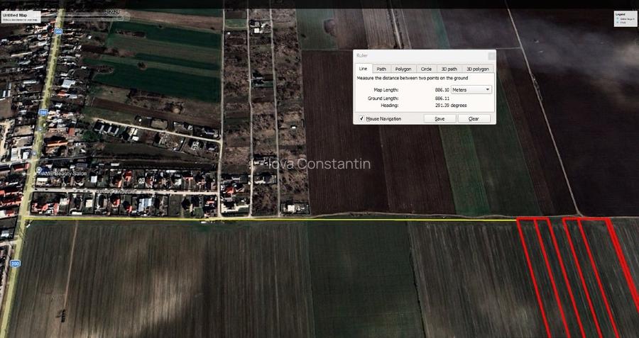 Teren intravilan 50.790 mp, Dascălu – Ilfov | Preț avantajos, 8 €/mp