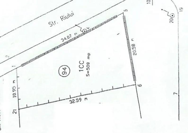 Teren 509 mp, ?tirbei Voda col? cu Riului - 2