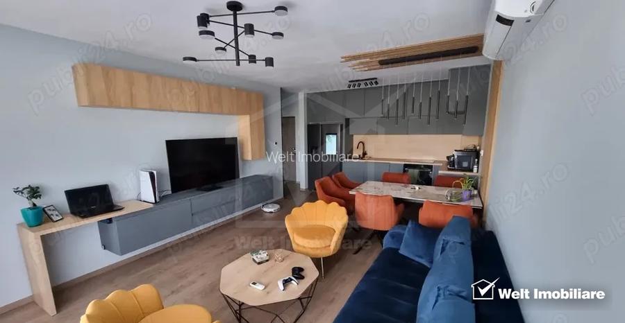 Apartament modern cu 3 camere, utilat premium