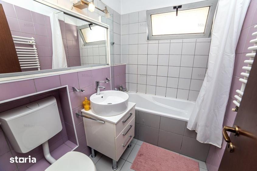 Apartament cu 3 camere semidecomandat în Militari