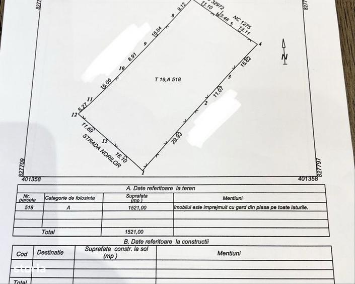 Teren intravilan Murighiol 1520 MP / rate / cash - 5