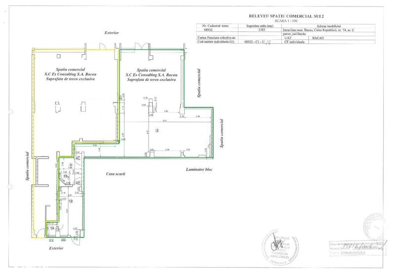 Inchiriere spatiu comercial Bacau - Republicii 74 - 125 m - 3